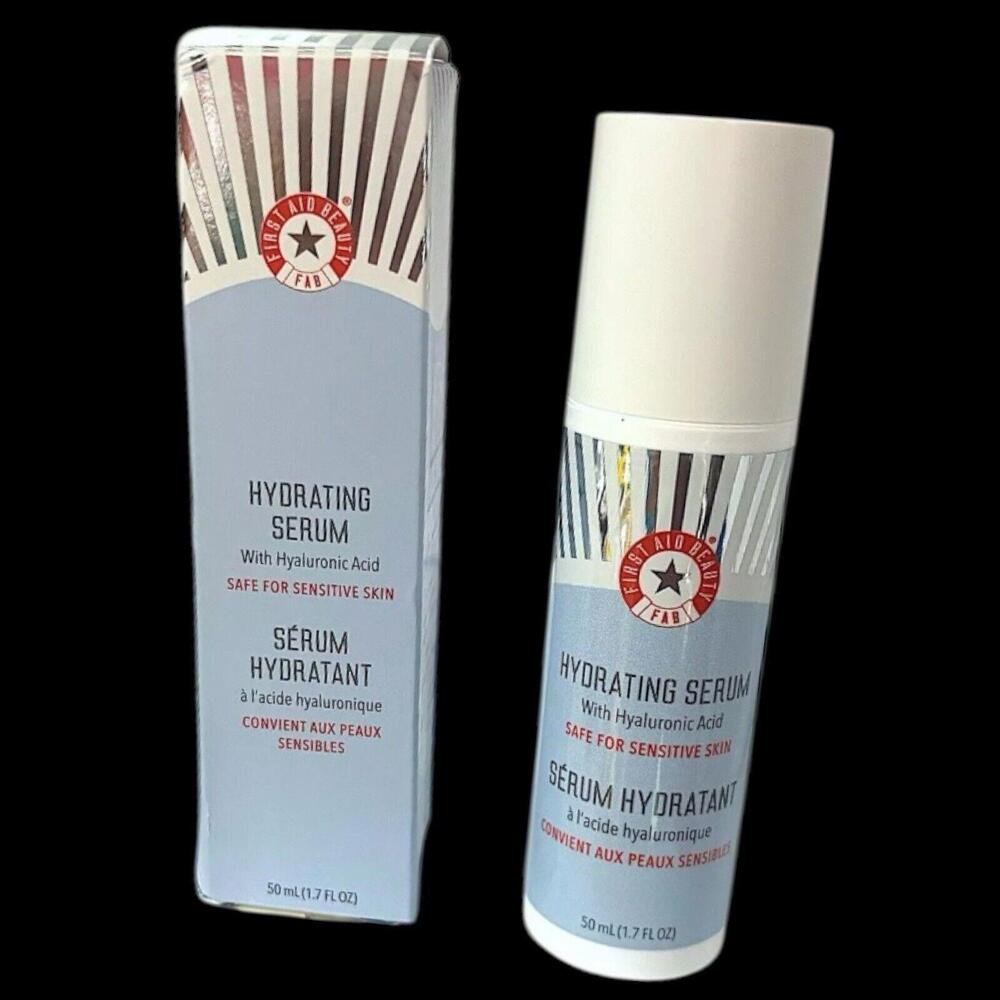 NEW FIRST AID BEAUTY FAB  Serum  Hyaluronic Acid 1.7 Oz